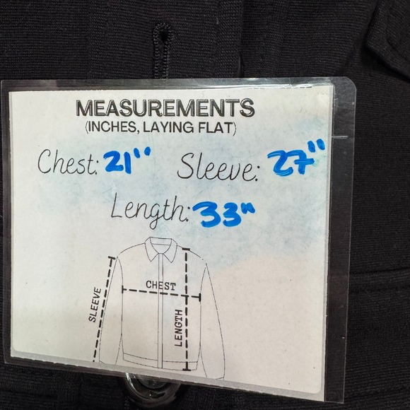 INC International Concepts Black Utility Style Jacket Zipper Pocket Women XL - Picture 6 of 6